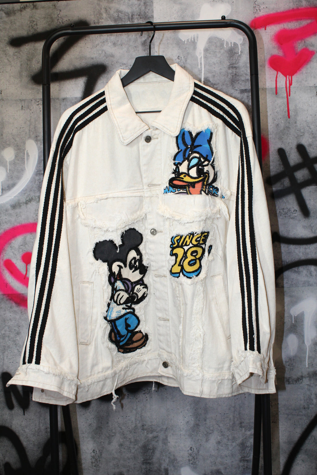 Racer Mickey Denim Jacket