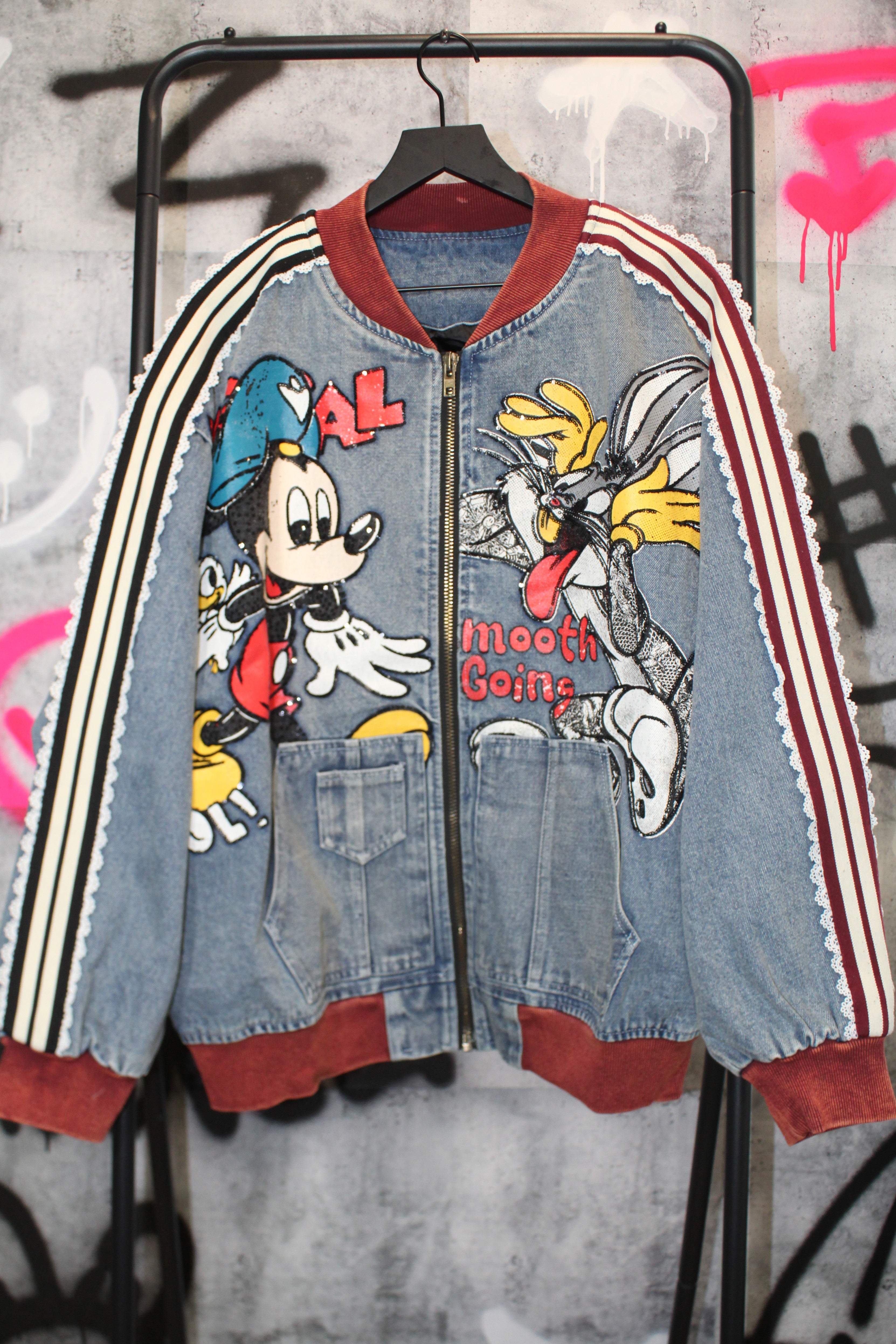 Smooth Chaos Varsity Jacket