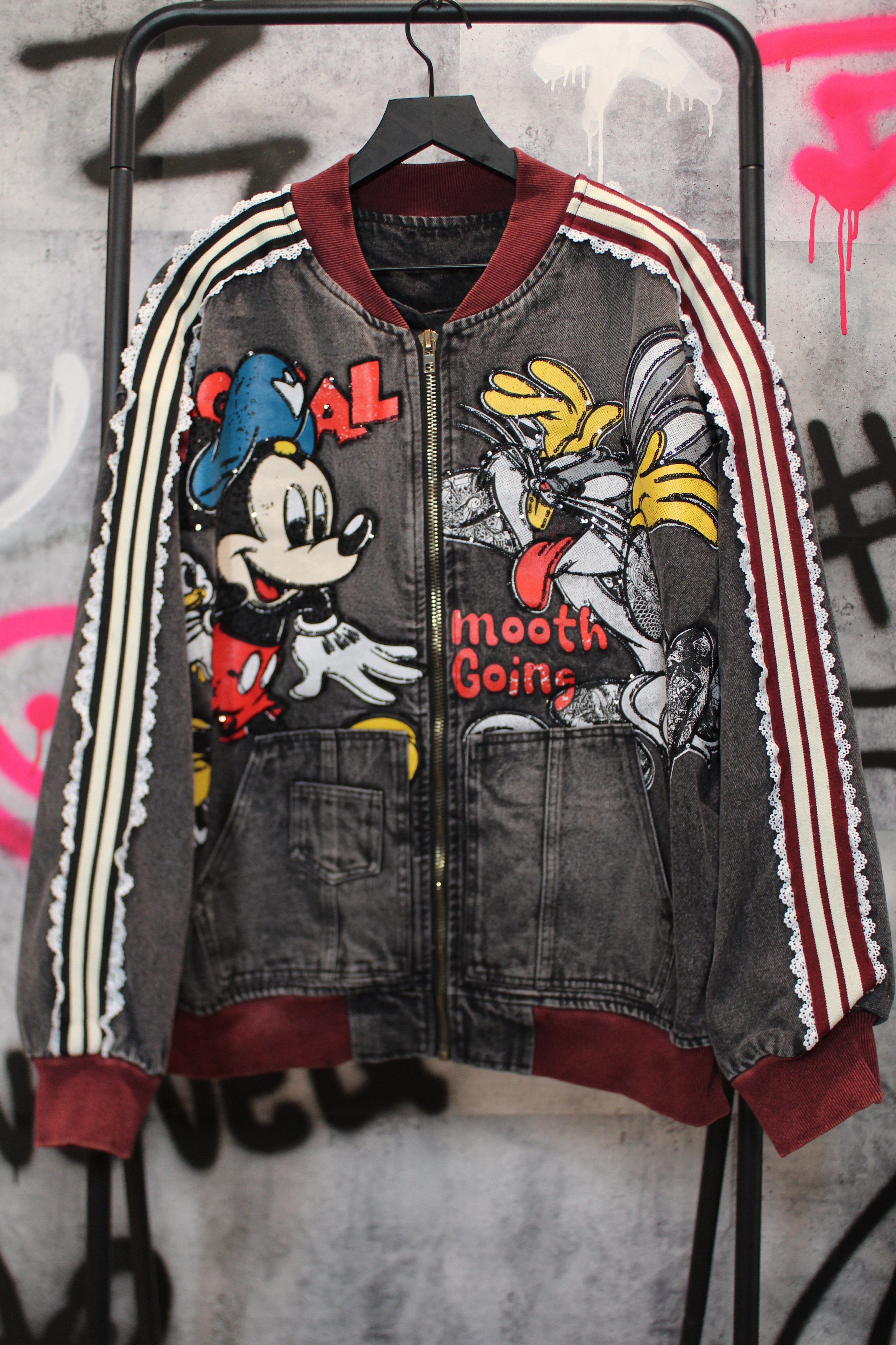 Smooth Chaos Varsity Jacket
