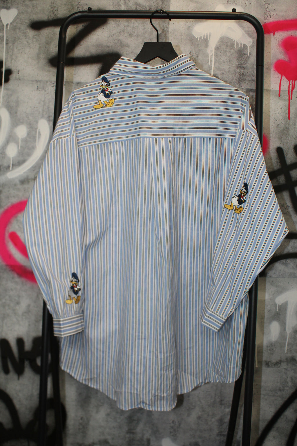 Donald Stripe Button-Up