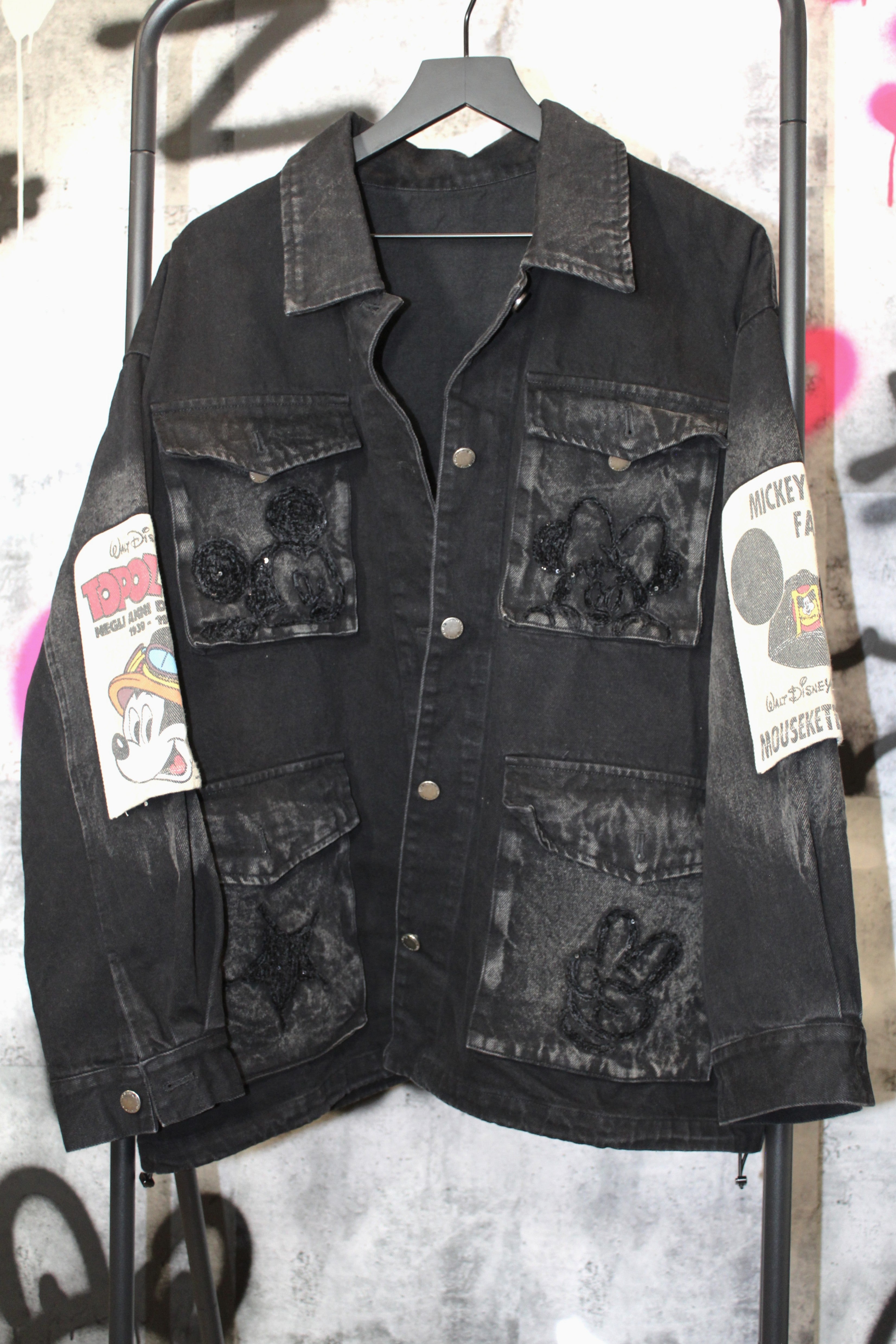 Shadow Patch Denim Jacket