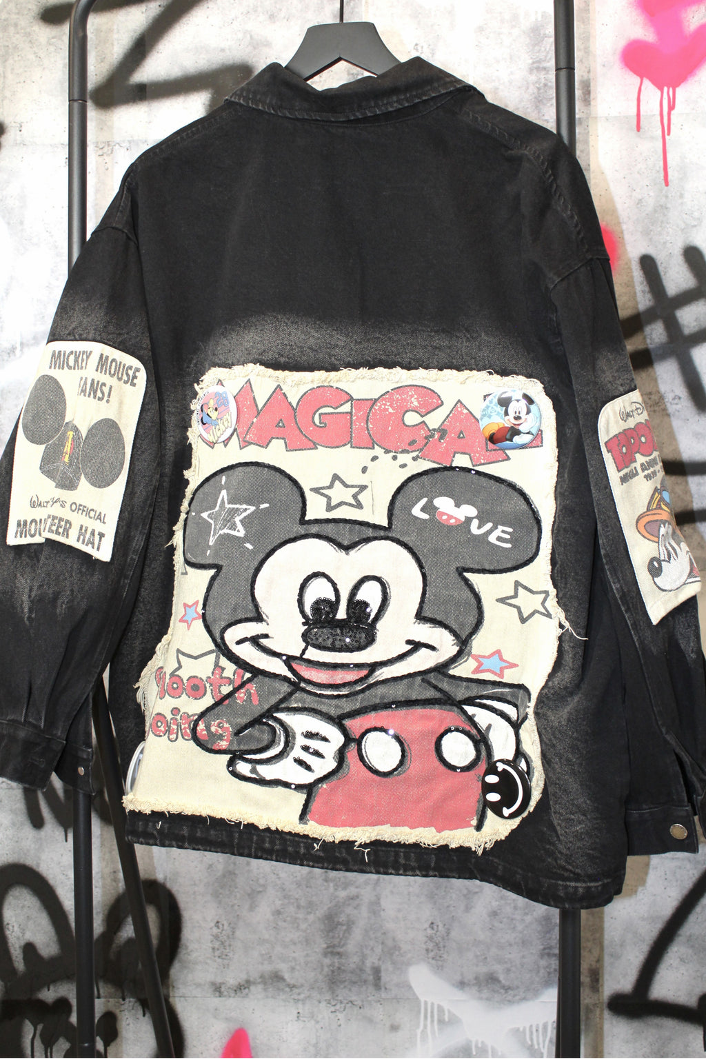Shadow Patch Denim Jacket