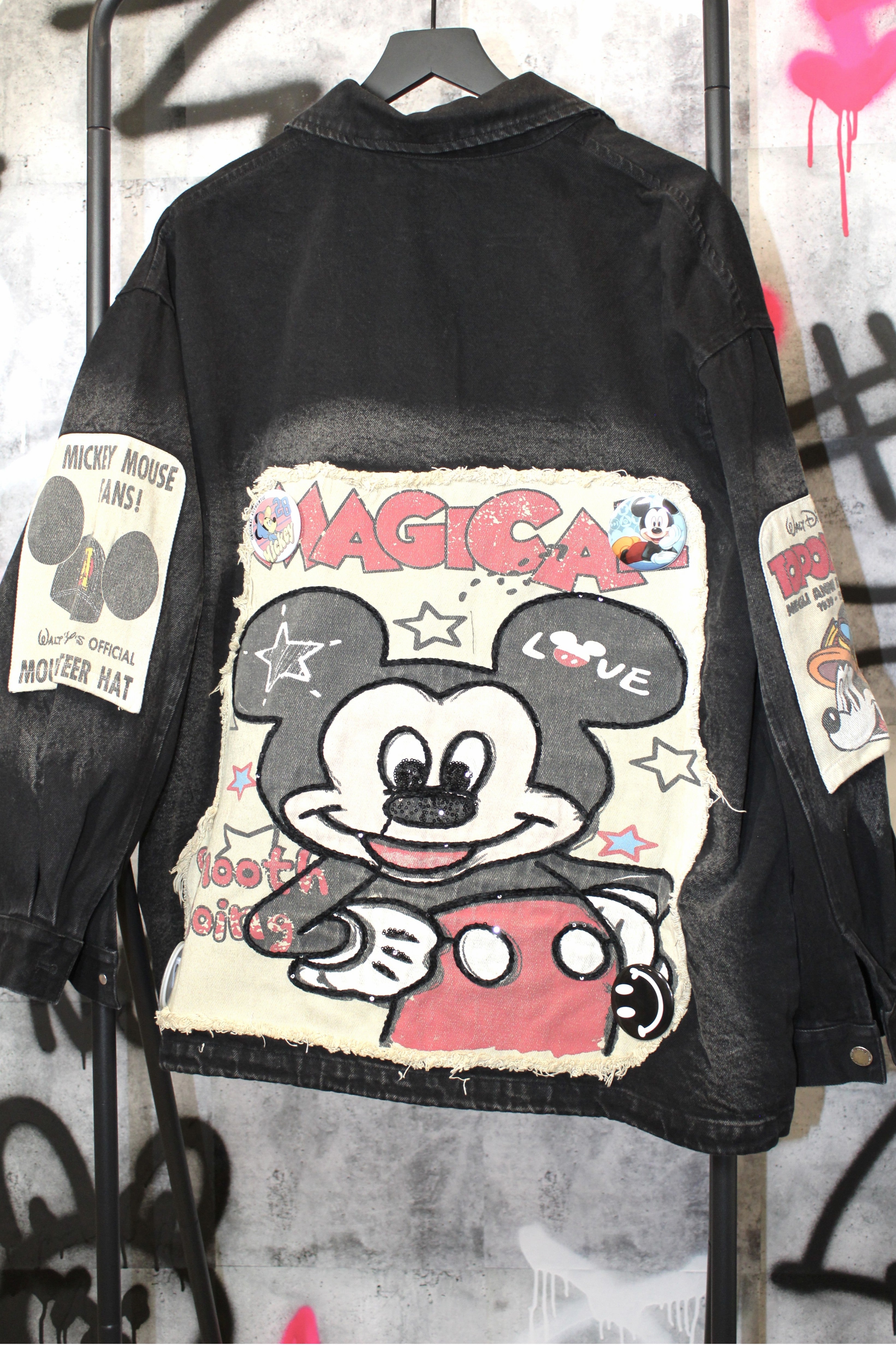 Shadow Patch Denim Jacket