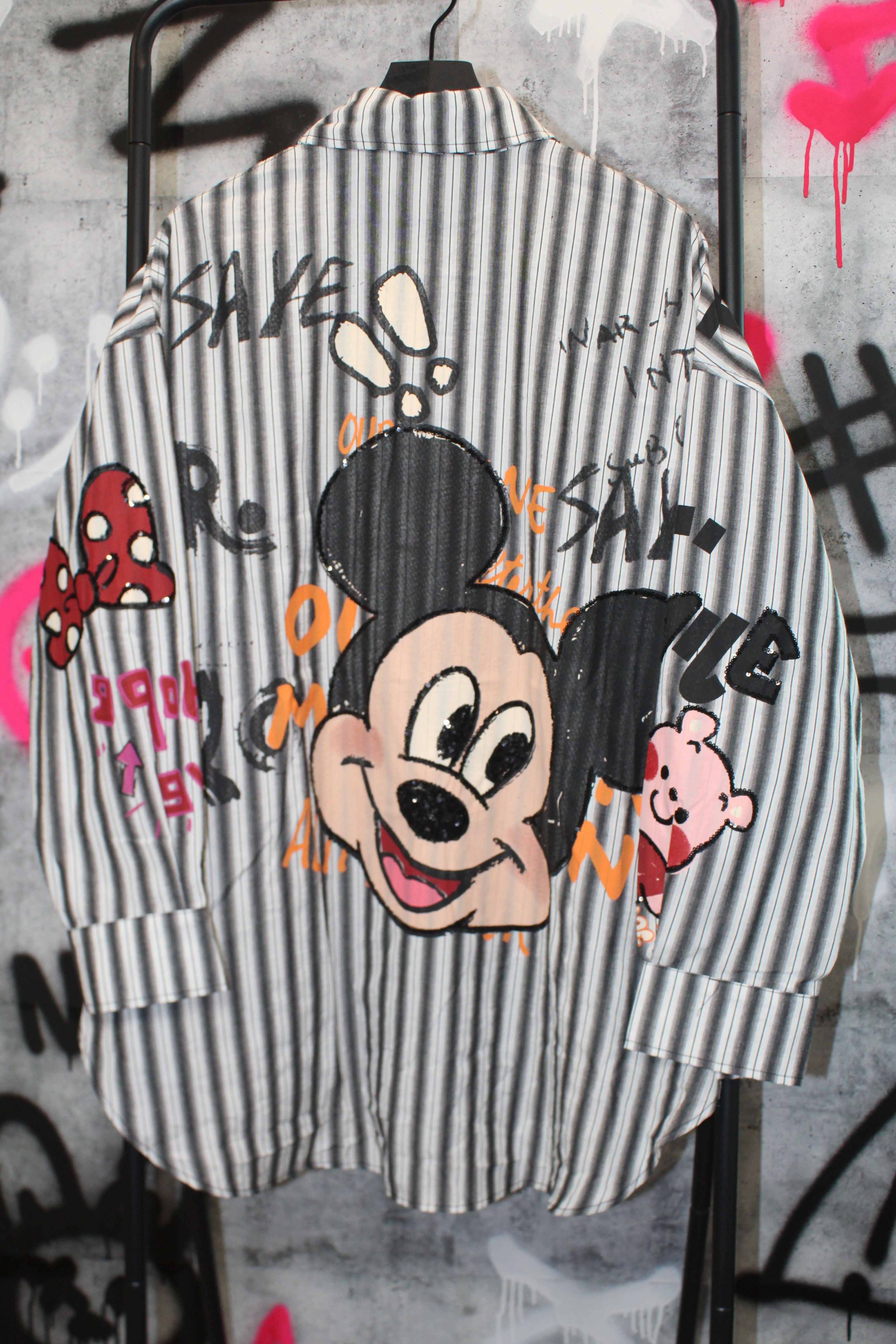 Tokyo Cartoon Stripe Shirt