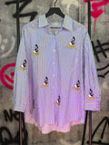 Donald Stripe Button-Up
