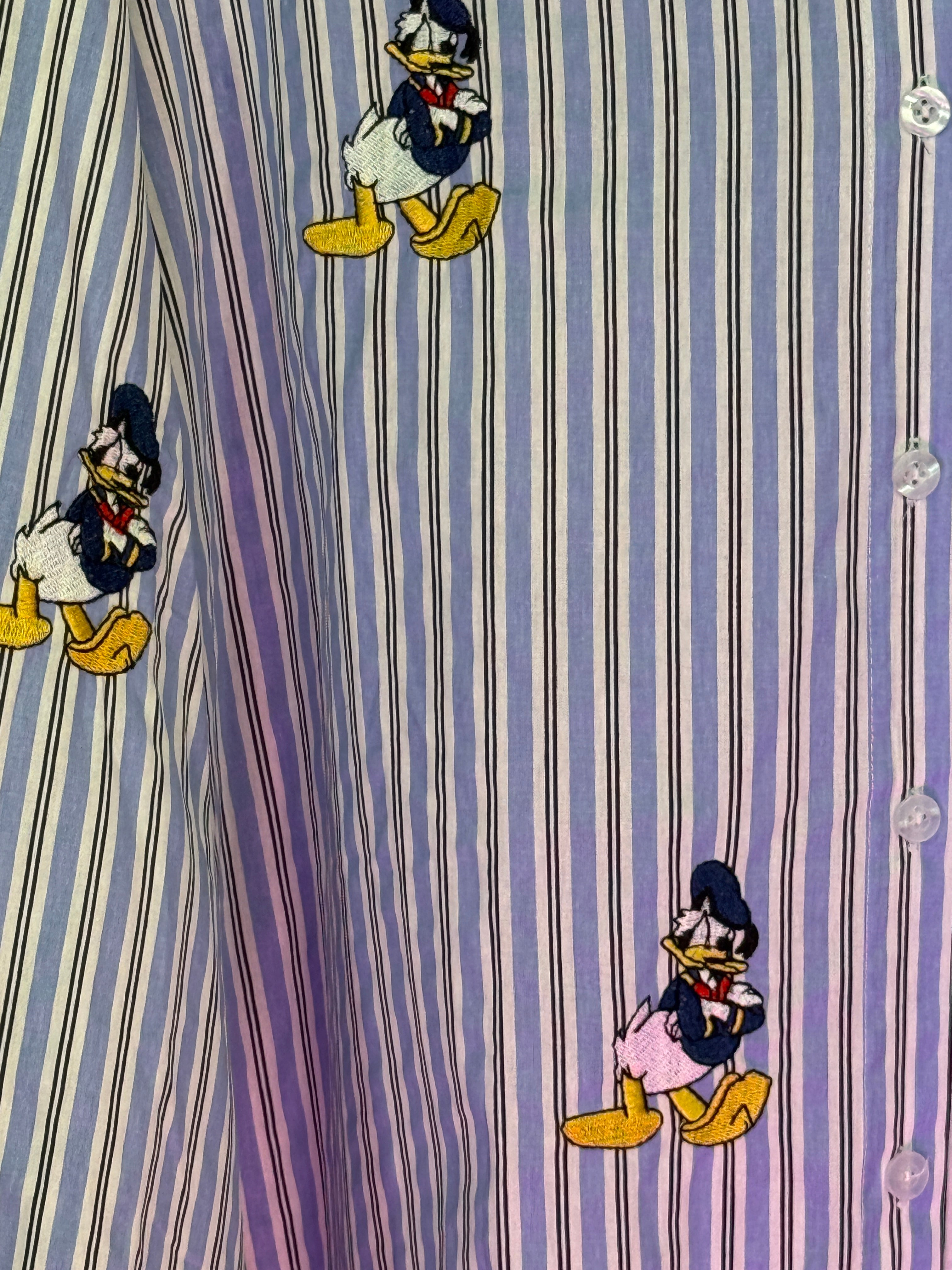 Donald Stripe Button-Up