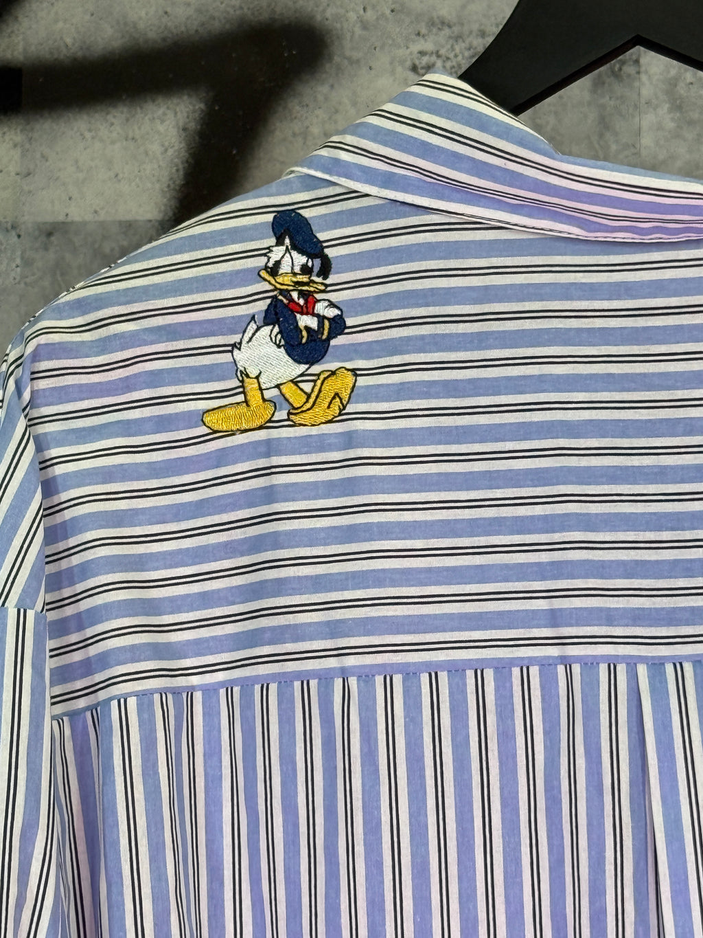 Donald Stripe Button-Up