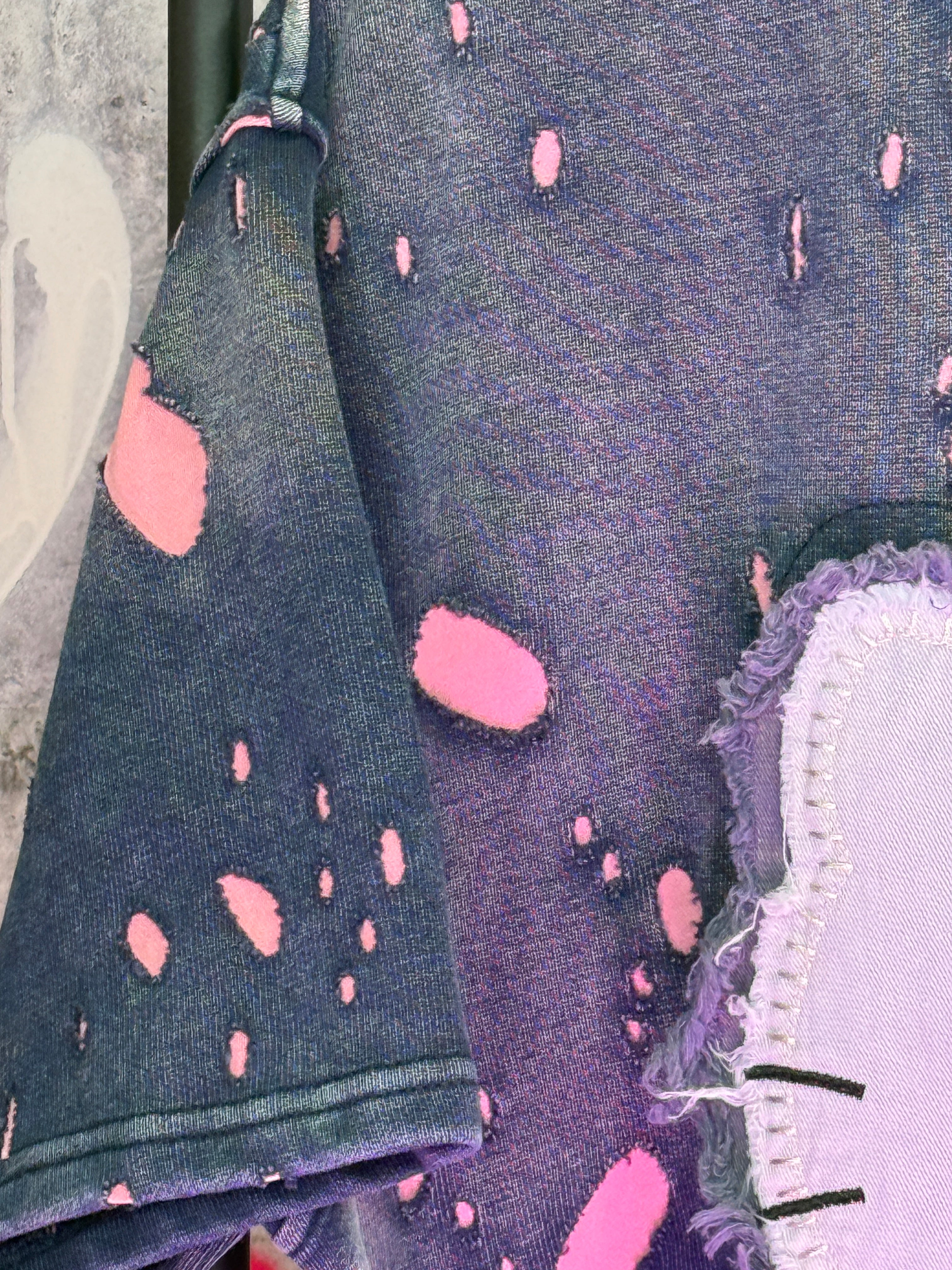 Acid Wash Hello Kitty Tee