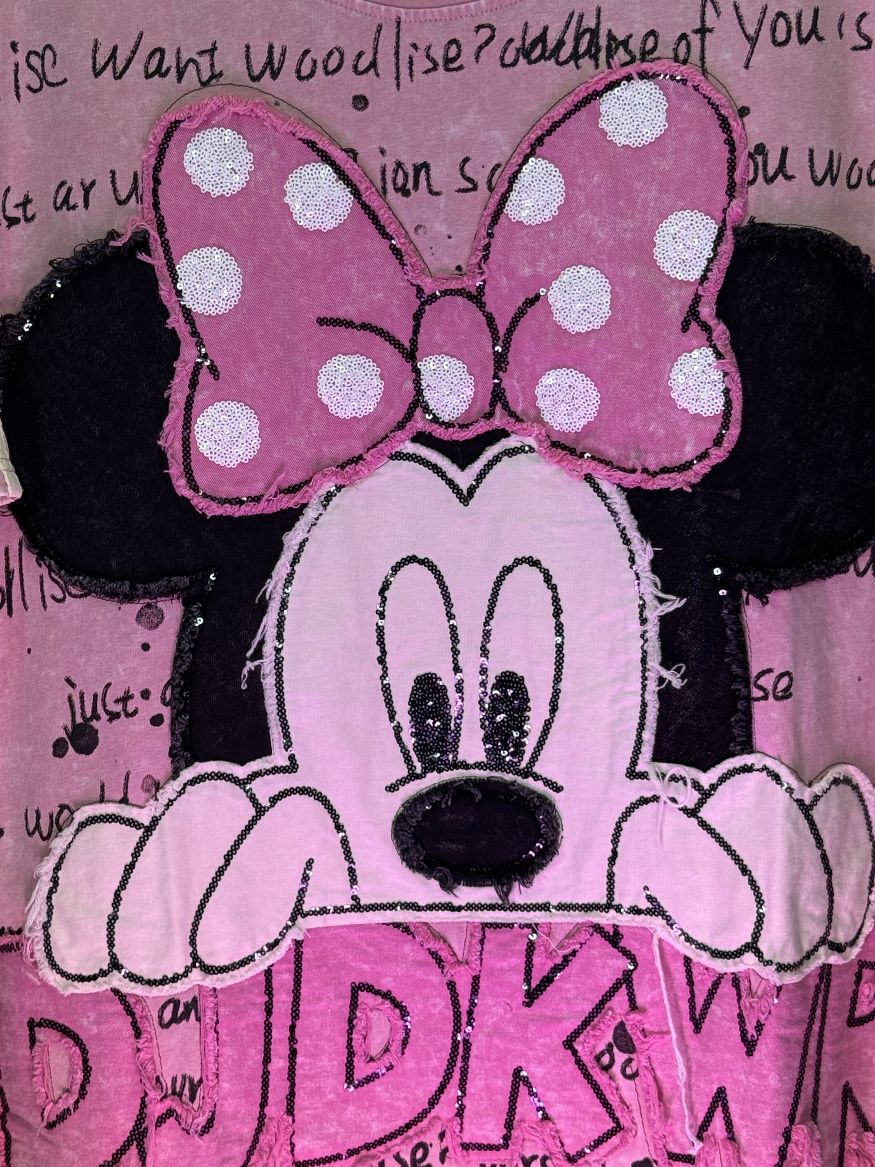 Minnie Mood Crop Tee